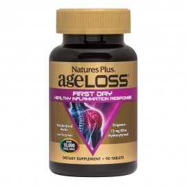 Natures Plus AgeLoss First Day Healthy Inflammation Response 90 ταμπλέτες