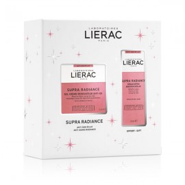 Lierac Promo Set Supra Radiance Gel-Creme Renovateur Anti-Ox 50ml & Serum Eclat Regard 15ml
