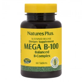 NaturesPlus Mega B-100 60 Sustained Release Tablets