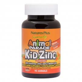 NaturesPlus Animal Parade Kid Zinc 90 παστίλιες Μανταρίνι