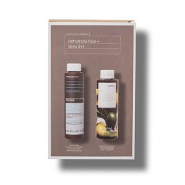 Korres Promo Refreshing Face & Body με Γαλάκτωμα για Μετά το Ξύρισμα με Καλέντουλα & Ginseng 200ml + Αφρόλουτρο Κίτρο 250ml