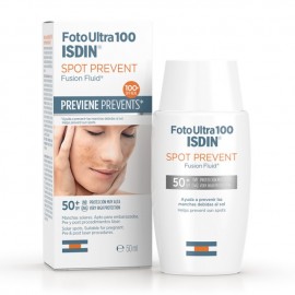 Isdin Spot Prevent Fusion Fluid - Αντηλιακό Προσώπου SPF50+ 50ml