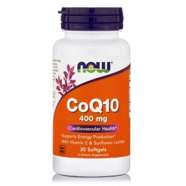 Now Co-Q10 400mg 30 softgels