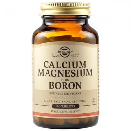 Solgar Calcium Magnesium plus Boron 100tabs