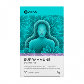 Agan Suprammune Prevent 30 μασώμενες ταμπλέτες