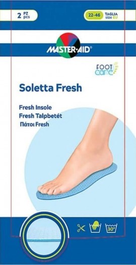 Master Aid Fresh Insole  (No 22-46) 2pcs