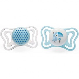 Chicco Physio Forma Light (710312-10) Silicone Soothers 2-6 Months Blue