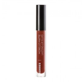 Korres Morello Matte Lasting Lip Fluid Νο.60 Chestnut 3,4ml