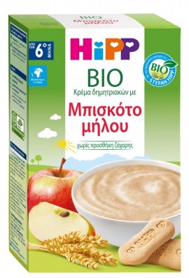 Hipp Bio Cereal Cream with Apple & Biscuit 6m+ 250g