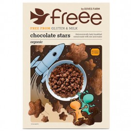 Doves Farm Δημητριακά Stars με Σοκολάτα χωρίς γλουτένη (300γρ)