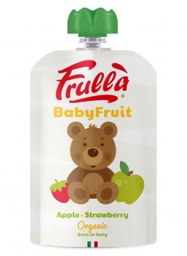 Frulla Smoothie Baby Fruit Apple Strawberry 100g