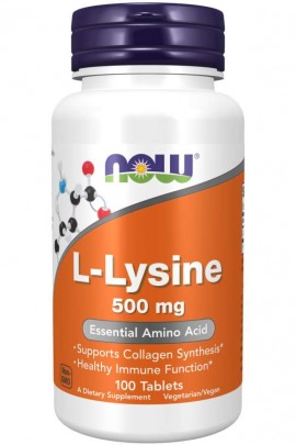 Now Foods L-Lycine 500 mg 100 caps