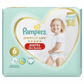 Pampers Premium Care Pants No 6 (15+Kg) 31pants