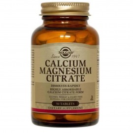 Solgar Calcium Magnesium Citrate 50tabs