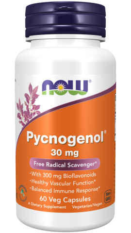 Now Pycnogenol 30mg 60 veg.caps