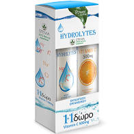 Power Health Hydrolytes 20s +ΔΩΡΟ Vitamin C 500mg 20s