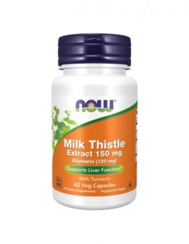 Now Milk Thistle Extract Silymarin 150mg  60 caps