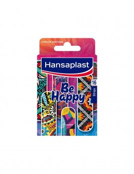 Hansaplast Limited Edition Be Happy Επιθέματα Μικρών Πληγών, 16 τεμάχια