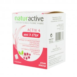 Naturactive Activ4 3+ Ετών 14 φακελάκια Φράουλα