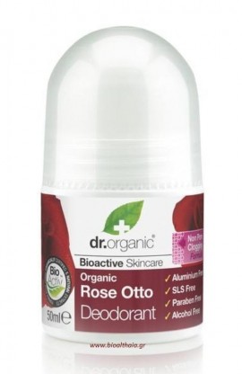 Dr.Organic Rose Otto Deodorant 50 ml