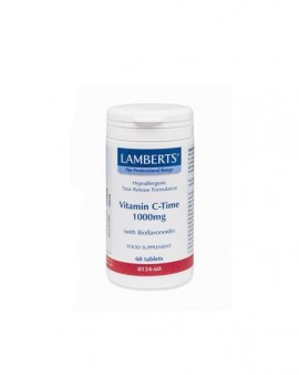 Lamberts Vitamin C 1000mg Time Release 60 ταμπλέτες