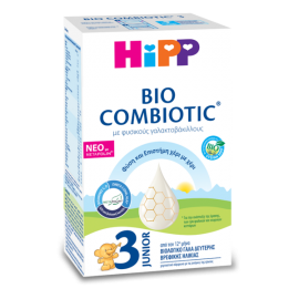 Hipp 3 Bio Combiotic με Metafolin από τον 12ο μήνα 600g
