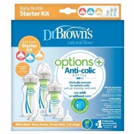 Dr. Browns Promo Natural Flow Options+ Anti Colic WB03606 2x270ml & 1x150ml