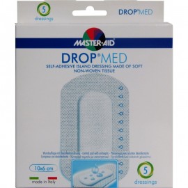 MasterAid Drop Med 10x6cm 5 pcs