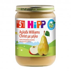 Hipp Organic Fruit Puree with Williams Christ Pear & Apple 190gr