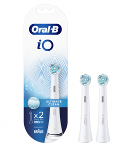 Oral-B Ανταλλακτικές Κεφαλές iO Ultimate Clean White 2τμχ