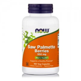 Now Saw Palmetto Berries 550mg 100vcaps