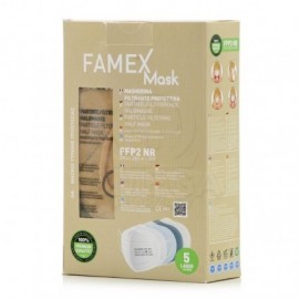 Famex Mask Μάσκες Υψηλής Προστασίας Μπεζ FFP2 NR 10τμχ