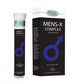 Power of Nature Mens X Complex με Stevia Γεύση Λεμόνι 32 Eff. Tabs