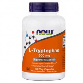 Now Foods L-Tryptophan 500mg 60 vcaps