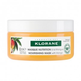 Klorane Mangue Μάσκα Μαλλιών με βούτυρο μάνγκο 150ml