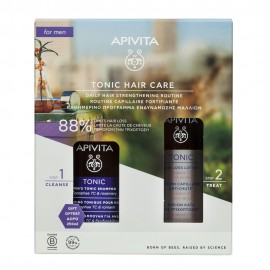 Apivita Promo Mens Tonic Hair Loss Lotion 150ml & Δώρο Mens Tonic Shampoo 250ml