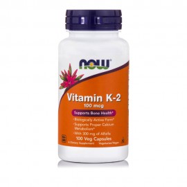 Now Foods Vitamin K-2 100mcg 100Veg Capsules