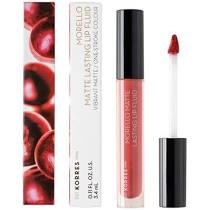 Korres Morello Matte Lasting Lip Fluid 41 Pink Lemonade 3.4ml