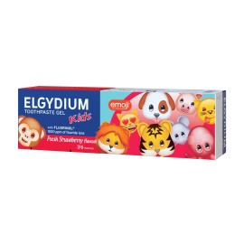 Elgydium Kids Emoji Strawberry Toothpaste Gel Οδοντόκρεμα 1.000ppm 50ml