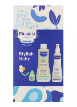 Mustela Promo Stylish Baby Gentle Shampoo 500ml & Hair Styler+Skin Freshener Spray 200ml