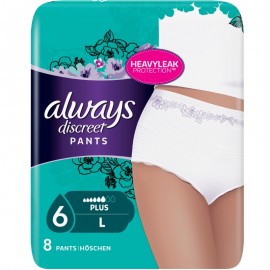 Always Discreet Pants Large 8 Τεμάχια