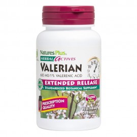 Natures Plus Herbal Actives Valerian 600mg 30tablets