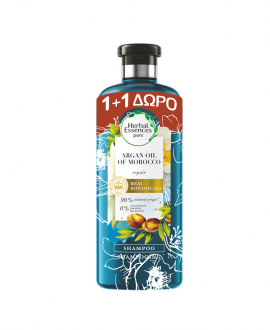 Herbal Essences Argan Oil Of Morocco Shampoo για Αναδόμηση 400ml 1+1 Δώρο