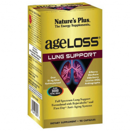 NaturesPlus Ageloss Lung Support 90Vcaps