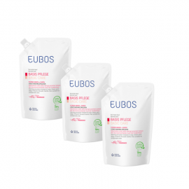 Eubos Promo 2+1 Refill Red 400ml