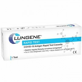 Lungene SARS-Cov-2 Antigen Rapid Test Τεστ Αντιγόνων Κορονοϊού Ρινικό 1τμχ
