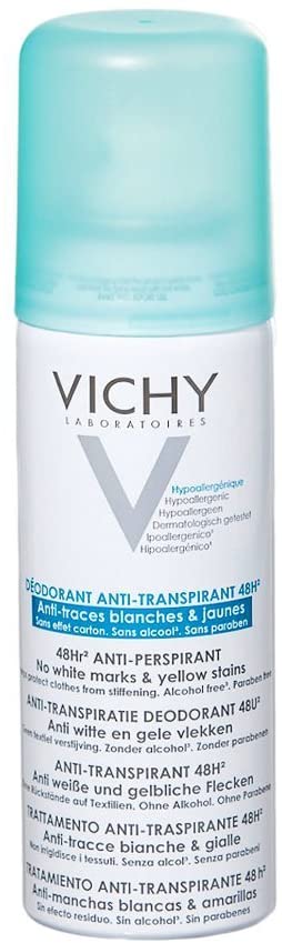 Vichy Anti-Perspirant Deodorant 48H No Marks 125ml