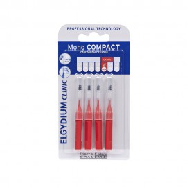 Elgydium Clini Mono Compact 0.7 Κόκκινο 4τεμάχια