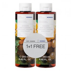 Korres Αφρόλουτρο Αμπέλι Σαντορίνης 1+1 250ml+250ml