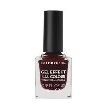 Korres Gel Effect Βερνίκι Νυχιών 57 Burgundy Red 11ml